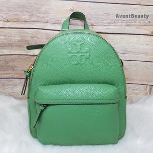 Tory Burch Thea Mini Backpack Patina Leather Green